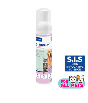 Virbac Allerderm Foam Cleanser for Cats and Dogs 200ml