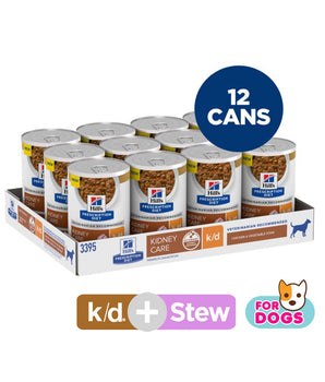 Hill's Prescription Diet k/d Chicken & Vegetable Stew Dog Food 12.5oz