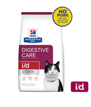 Hill's Prescription Diet i/d with Chicken Cat Food 4lbs