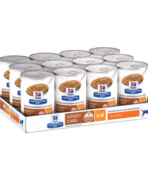 Hill's Prescription Diet k/d with Chicken Wet Dog Food 13oz