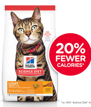 Hill's Science Diet Adult Light Cat Food 6kg