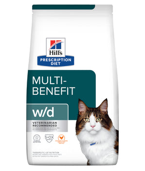 Hill's Prescription Diet w/d Multi-Benefit Cat Food 1.5kg