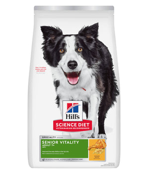 Hill's Science Diet Adult 7+ Senior Vitality Chicken & Rice Recipe Dog Food