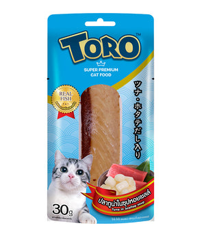 [BUY ANY 5 FOR $10] Toro Cat treats Tuna Fillet In Scallop Soup 30g