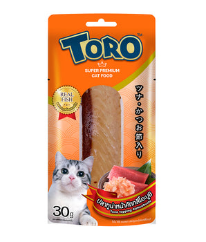 [BUY ANY 5 FOR $10] Toro Cat treats Tuna Fillet Topping Katsuobushi 30g