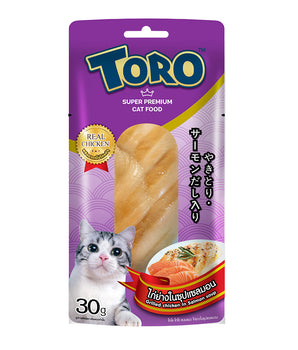 [BUY ANY 5 FOR $10] Toro Cat treats Grilled Chicken Fillet In Salmon Soup 30g