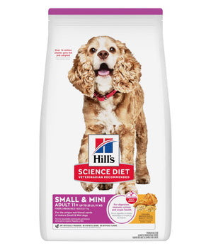 Hill's Science Diet Adult 11+ Small & Mini Chicken, Brown Rice & Barley Recipe Dog Food 4.5lbs
