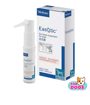 Virbac Easotic Ear Drop Suspension for Dogs 10ml