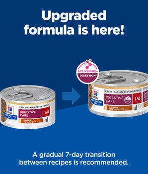 Hill's Prescription Diet i/d Chicken & Vegetable Stew Cat Food 2.9oz