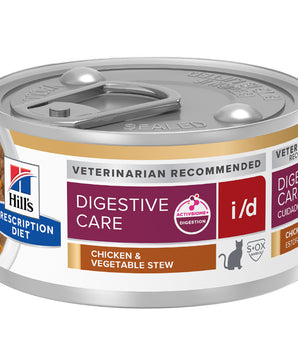 Hill's Prescription Diet i/d Chicken & Vegetable Stew Cat Food 2.9oz