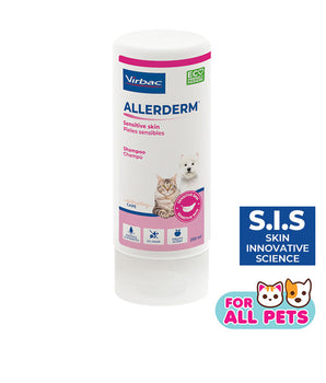 Virbac Allerderm Shampoo for Sensitive Skin for Cats & Dogs 250ml