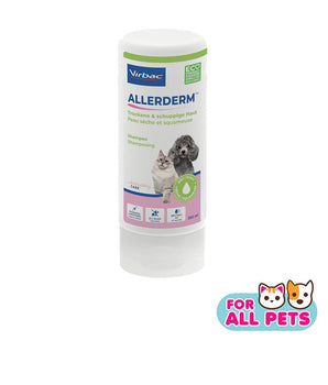 Virbac Allerderm Shampoo for Dry & Scaly Skin for Cats & Dogs 250ml