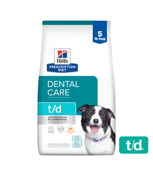Hill's Prescription Diet t/d Chicken Flavor Dog Food 5lbs
