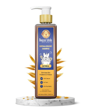 [BUY 1 FREE 1] Dogsee Veda Oatmeal Hypoallergenic Dog Shampoo 400ml