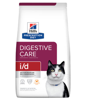 Hill's Prescription Diet i/d with Chicken Cat Food 4lbs