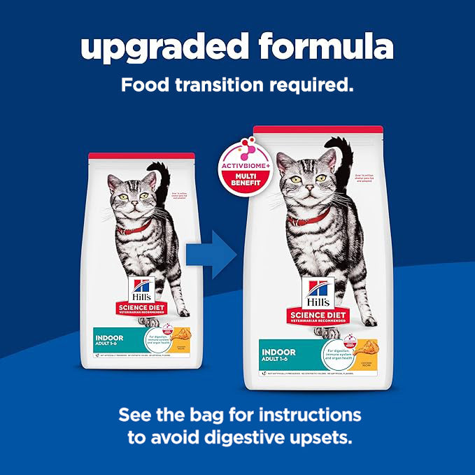Hill's Science Diet Adult Indoor Chicken Recipe Cat Food Mogupets