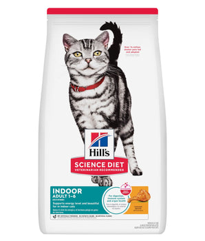 (ANY 2 ADDITIONAL 10% OFF) Hill's Science Diet Adult Indoor Chicken Recipe Cat Food