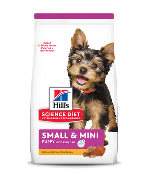 Hill's Science Diet Puppy Small & Mini Chicken & Brown Rice Recipe 1.5kg