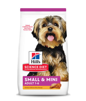 Hill's Science Diet Adult Small & Mini Chicken & Brown Rice Recipe Dog Food