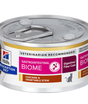 Hill's Prescription Diet Gastrointestinal Biome Cat Food 2.9oz