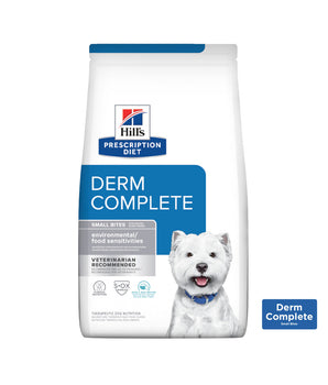 Hill's Prescription Diet Derm Complete Small Bites Rice & Egg Recipe Dog Food