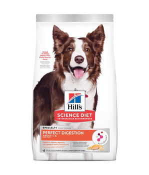 Hill's Science Diet Adult Perfect Digestion Salmon, Whole Oats, and Brown Rice Recipe Dog Food 3.5lbs