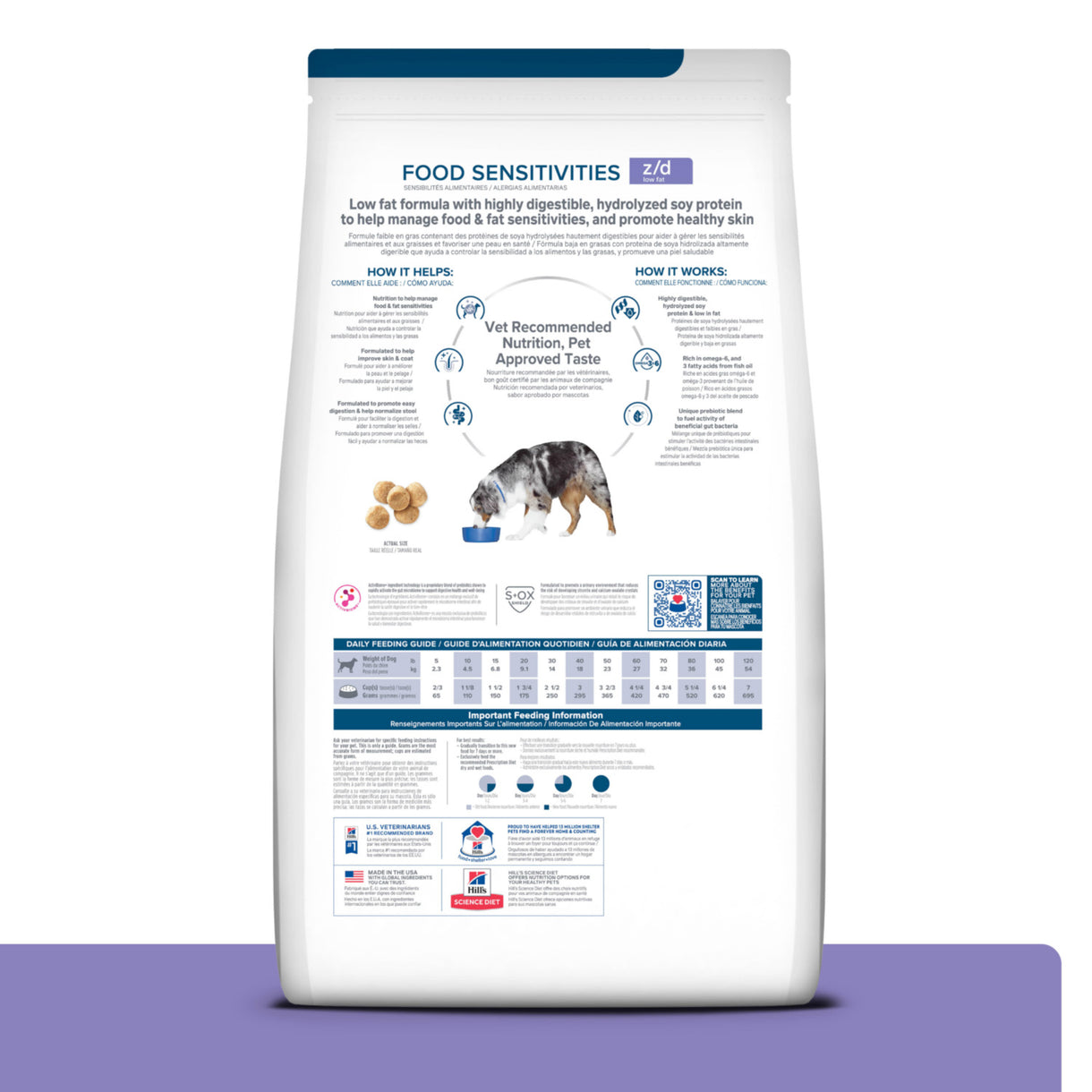 Hill's Prescription Diet z/d Low Fat Hydrolyzed Soy Recipe Dry Dog Food