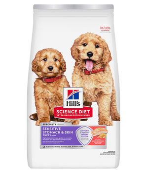 Hill's Science Diet Puppy Sensitive Stomach & Skin Salmon & Brown Rice Recipe 4lbs