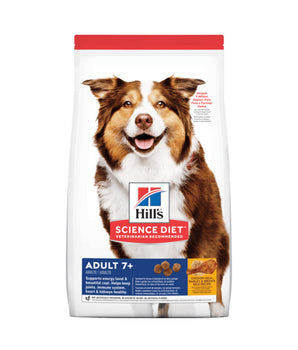 Hill's Science Diet Adult 7+ Chicken Meal, Barley & Rice Recipe Dog Food