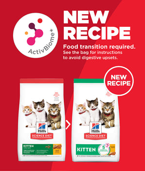Hill's Science Diet Kitten Chicken Recipe Cat Food