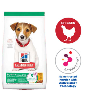 Hill's Science Diet Puppy Small Bites Chicken & Brown Rice Recipe