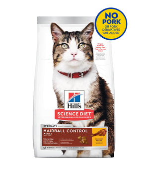 Hill's Science Diet Adult Hairball Control Chicken Recipe Cat Food
