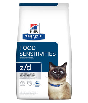 Hill's Prescription Diet z/d Skin/Food Sensitivities Cat Food 4lbs