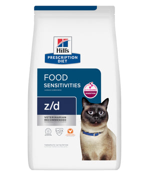 Hill's Prescription Diet z/d Skin/Food Sensitivities Cat Food 4lbs
