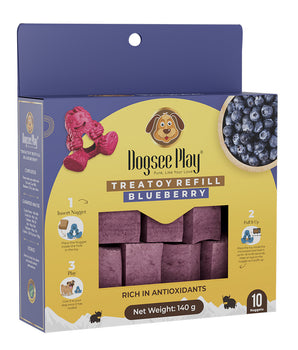 Dogsee Play Treatoy Refill Pack Blueberry 140g