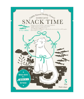 Snack Time 100% Natural Premium Healthy Lickable Treats Sprat For Cat 10g x 5pcs