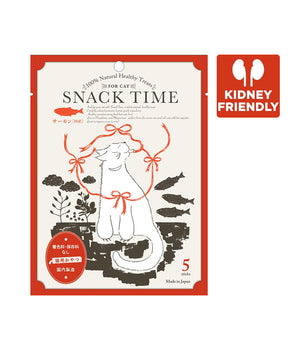 [BUY 2 FOR $12] Snack Time 100% Natural Premium Healthy Lickable Treats Salmon For Cat 10g x 5pcs