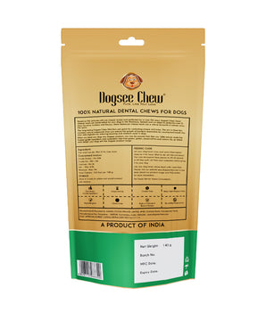 [ANY 2 FOR $25] Dogsee Chew Mint Himalayan Yak Cheese Chews Medium 140g