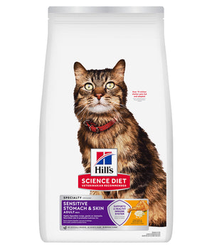Hill's Science Diet Adult Sensitive Stomach & Skin Cat Food