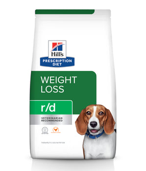 Hill's Prescription Diet r/d Chicken Flavor Dog Food 17.6lbs
