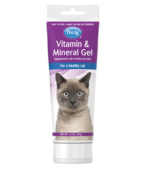 PetAg Vitamin and Mineral Gel Supplement For Cats 3.5oz