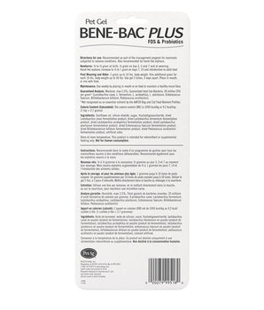 PetAg Bene-Bac Plus Carded Probiotic Pet Gel 15g