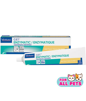Virbac C.E.T. Enzymatic Cat and Dog Toothpaste Malt 70g
