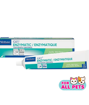 Virbac C.E.T. Enzymatic Cat and Dog Toothpaste Vanilla 70g