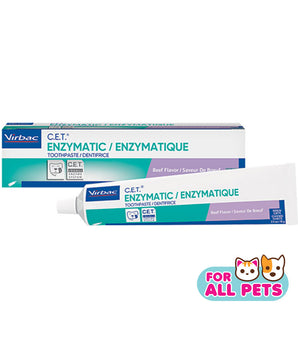 Virbac C.E.T. Enzymatic Cat and Dog Toothpaste Beef 70g