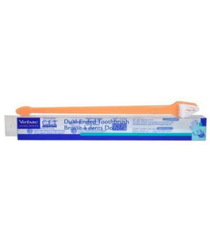 Virbac C.E.T Dual Ended Toothbrush for Cats and Dogs