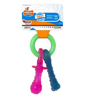 [ANY 3 AT 20%OFF] Nylabone Puppy Pacifier Teething Dental Dog Chew Toy Small