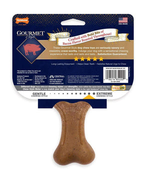 [ANY 3 AT 20%OFF] Nylabone Gourmet Style Strong Chew Dog Chew Toy Regular
