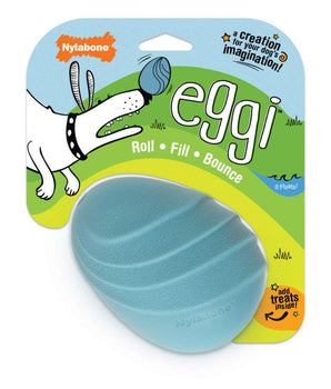 [ANY 3 AT 20%OFF] Nylabone Eggi Interactive Dog Toy for Dog Enrichment