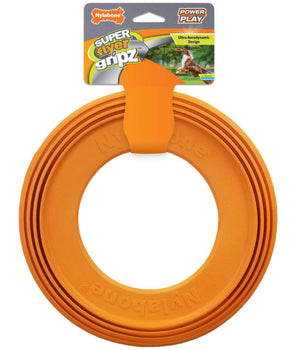 [ANY 3 AT 20%OFF] Nylabone Power Play Super Flyer Gripz Disc For Dogs